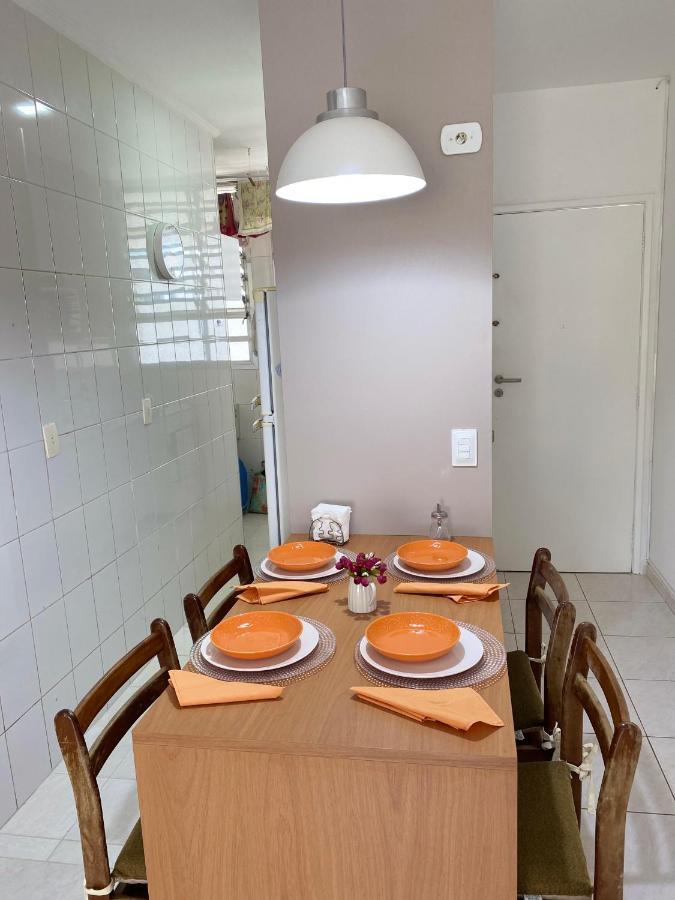 Guaruja Pitangueiras apto na praia Bagian luar foto